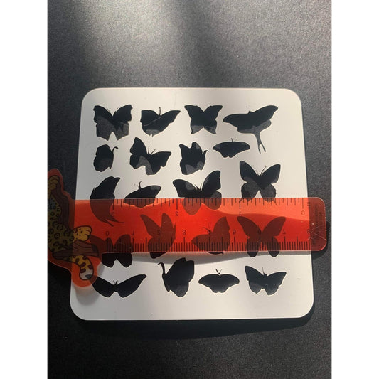 Butterflies (multiple) - Stencil
