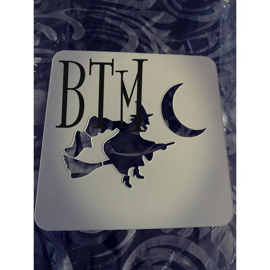 Witches Moon - Stencil