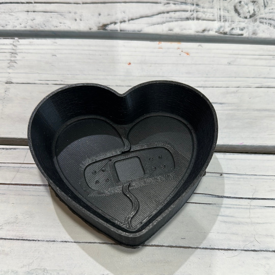 Whoopsie Bandaid Heart Hybrid Mold