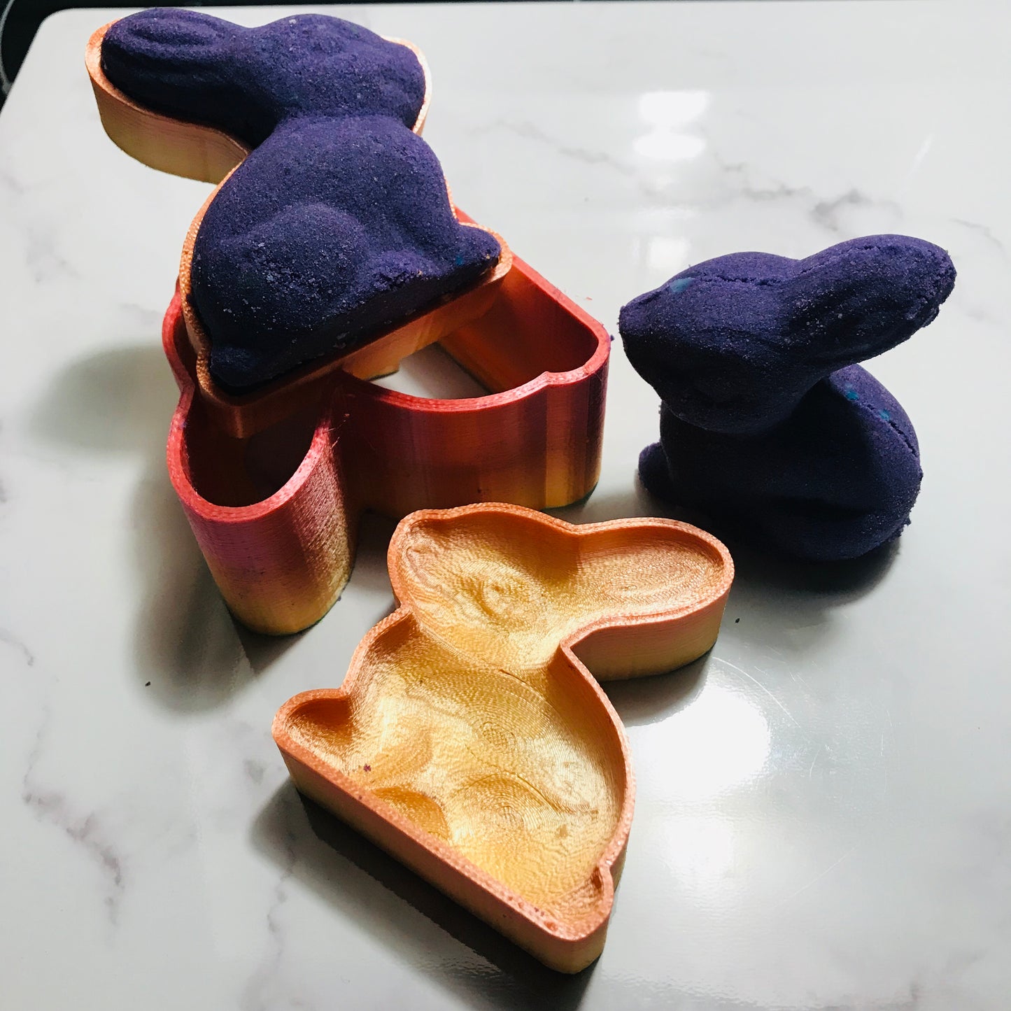 Hoppy Bunny Bath Bomb Hand Mold